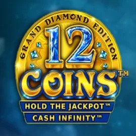 12 Coins Grand Diamond Edition slot icon by Wazdan, available at Wyns Casino