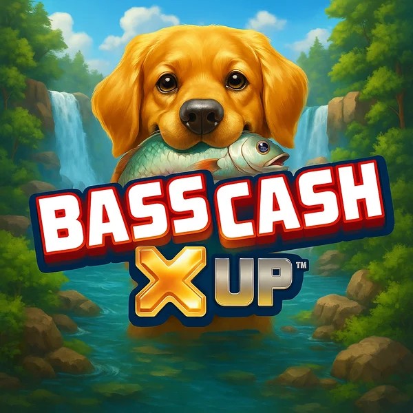 Bass Cash X UP slot visual from Alchemy Gaming available on wyns-casinoo.com