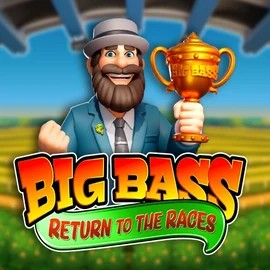 Big Bass Return to the Races game by Pragmatic Play – logo hosted on Wyns Casino