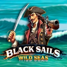 Black Sails Wild Seas logo – Slots by Infinity Dragon Studios at Wyns Casino