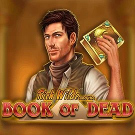 Book of Dead game by Play'n GO – logo hosted on Wyns Casino