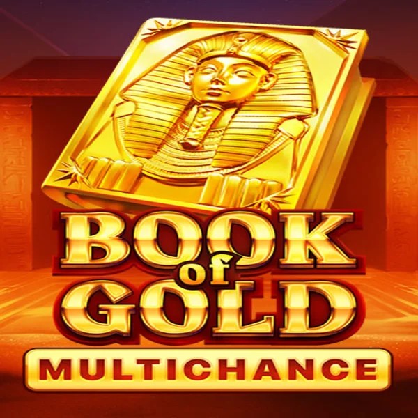 Book of Gold Multichance game by Playson – logo hosted on Wyns Casino