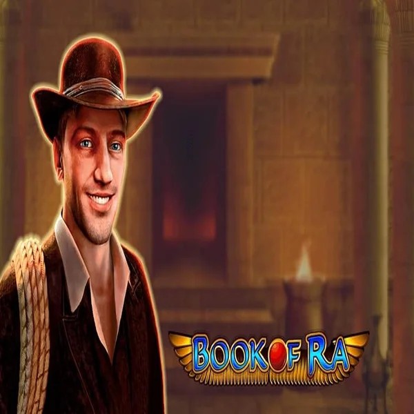 Book of Ra logo – Slots by Greentube at Wyns Casino
