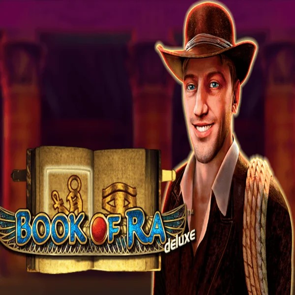 Play the Book of Ra Deluxe slot by Novomatic on Wyns Casino