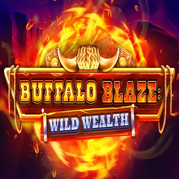 Buffalo Blaze Wild Wealth online game logo by OctoPlay on wyns-casinoo.com