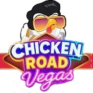 Chicken Road Vegas online game logo by InOut on wyns-casinoo.com