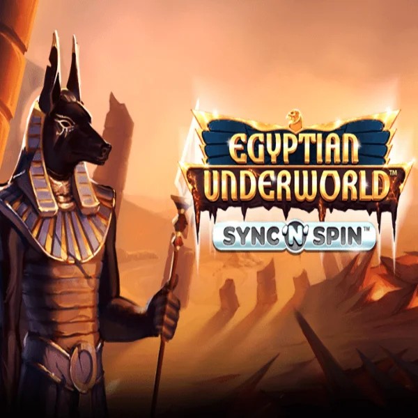 Egyptian Underworld logo by Greentube at Wyns Casino