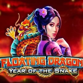 Floating Dragon Year of the Snake logo by Pragmatic Play at Wyns Casino