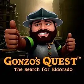 Gonzo's Quest logo by NetEnt Wyns Casino