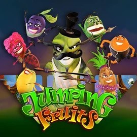 Jumping Fruits game by Wazdan – logo hosted on Wyns Casino