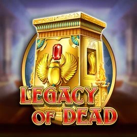 Legacy of Dead logo – Slots by Play'n GO at Wyns Casino