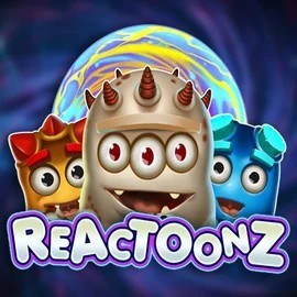 Slots logo of Reactoonz from Play'n GO at Wyns Casino