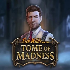 Official Slots logo: Tome of Madness by Play'n GO at Wyns Casino