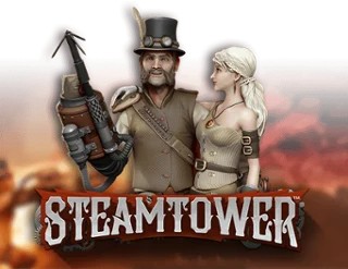 Steam Tower Slot logo – Slots by NetEnt at Wyns Casino