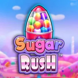 Sugar Rush logo – Slots by Pragmatic Play at Wyns Casino