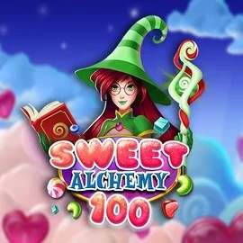Sweet Alchemy 100 slot visual from Play'n GO available on wyns-casinoo.com